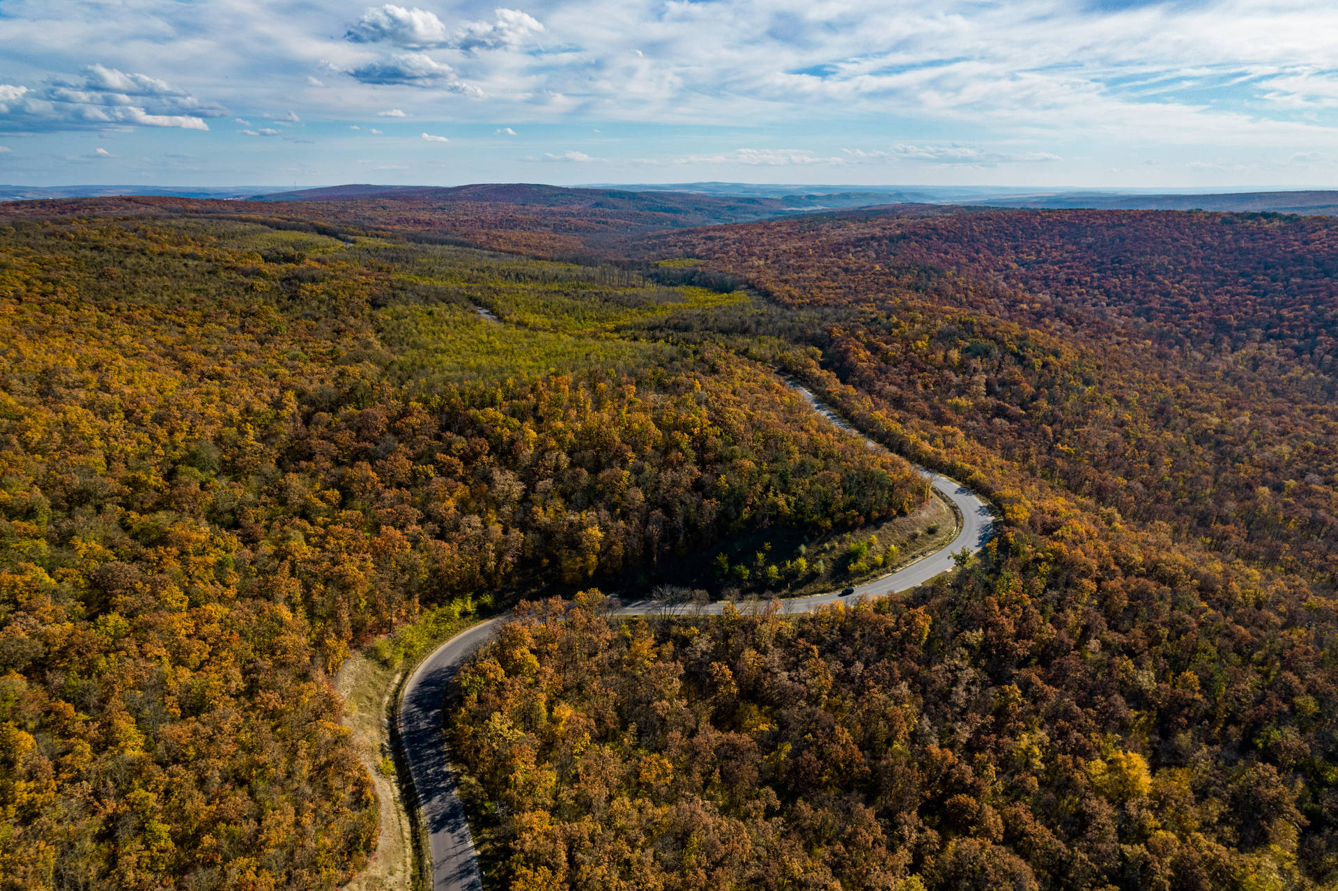 Moldova Country Road Background