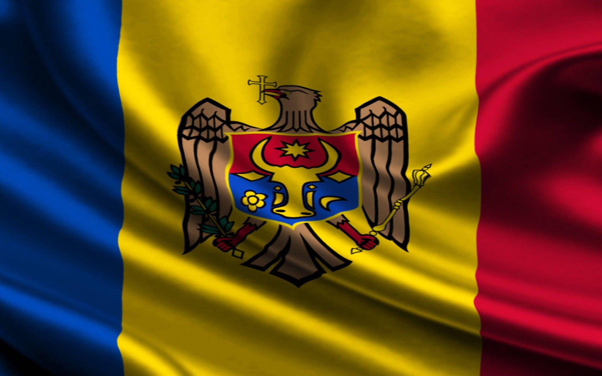 Moldova's Silk Flag - A Vibrant Symbol Of National Pride