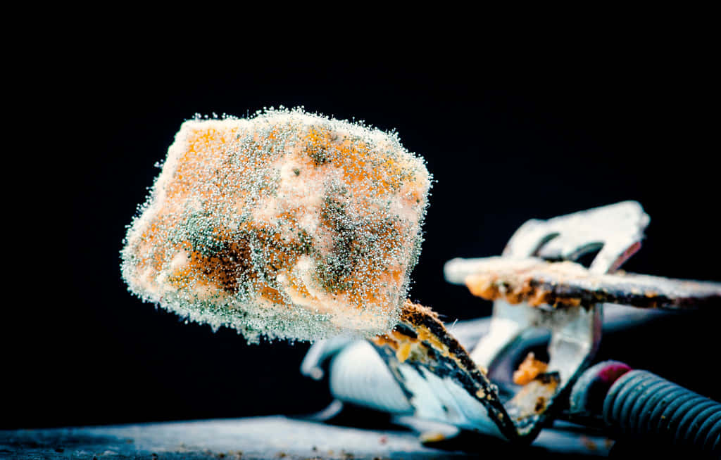 Moldy Sandwichin Clamp Background