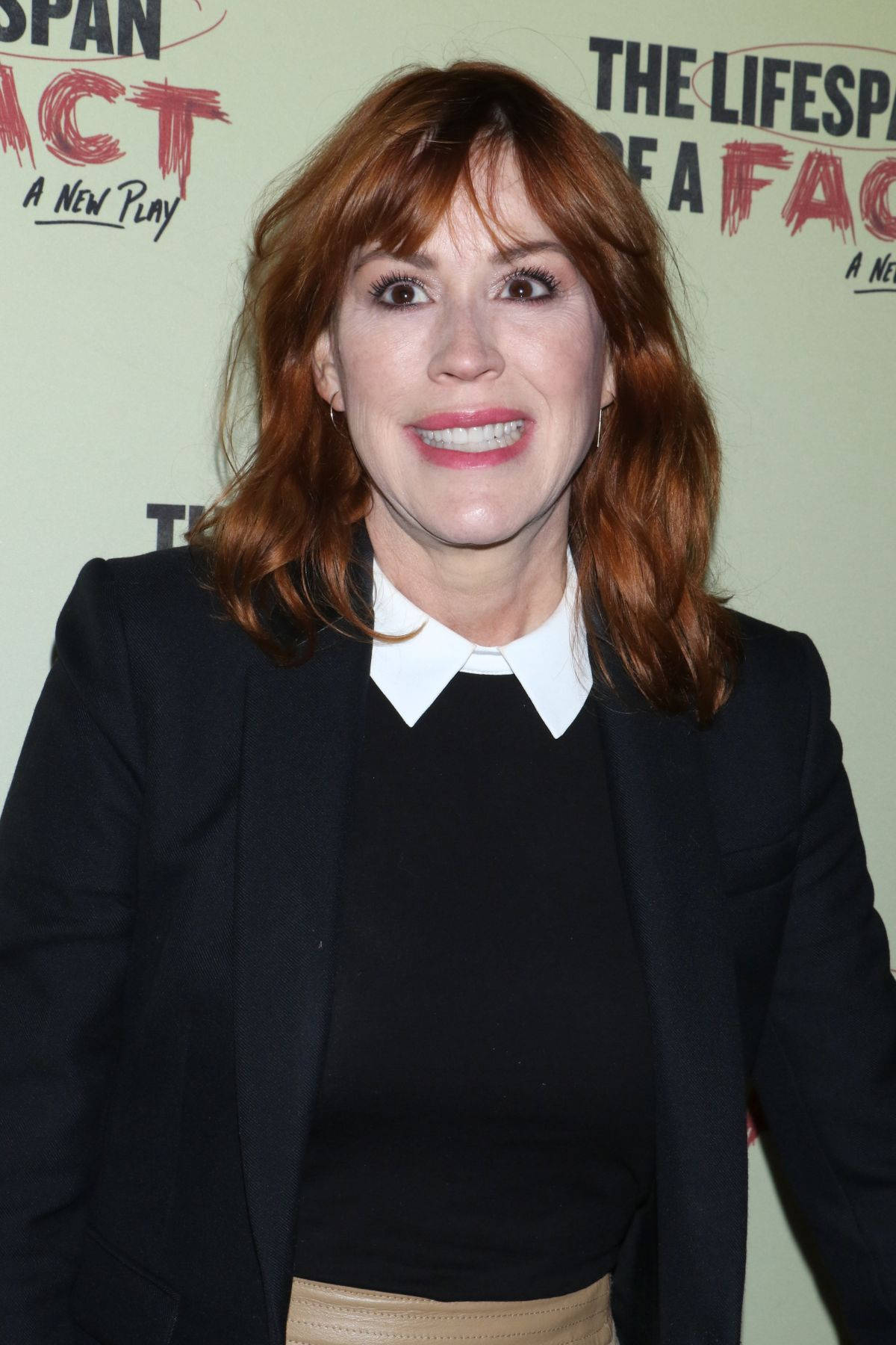 Molly Ringwald Epic Facial Expression Background