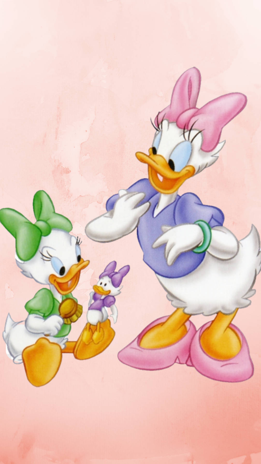 Mommy And Baby Daisy Duck Background