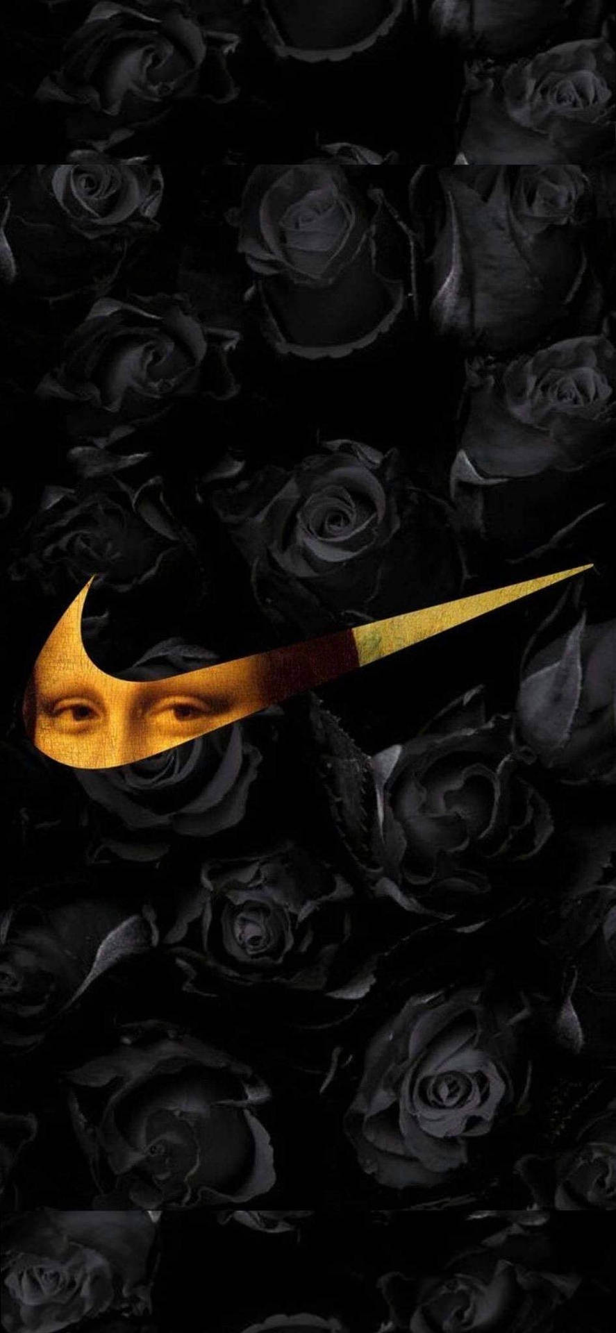 Mona Lisa X Nike Phone Background