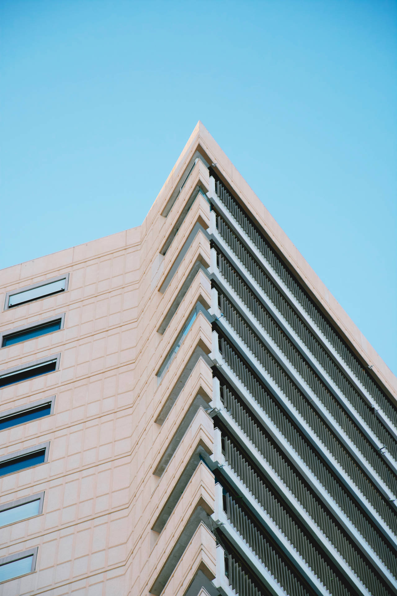 Monaco Building Portrait Background