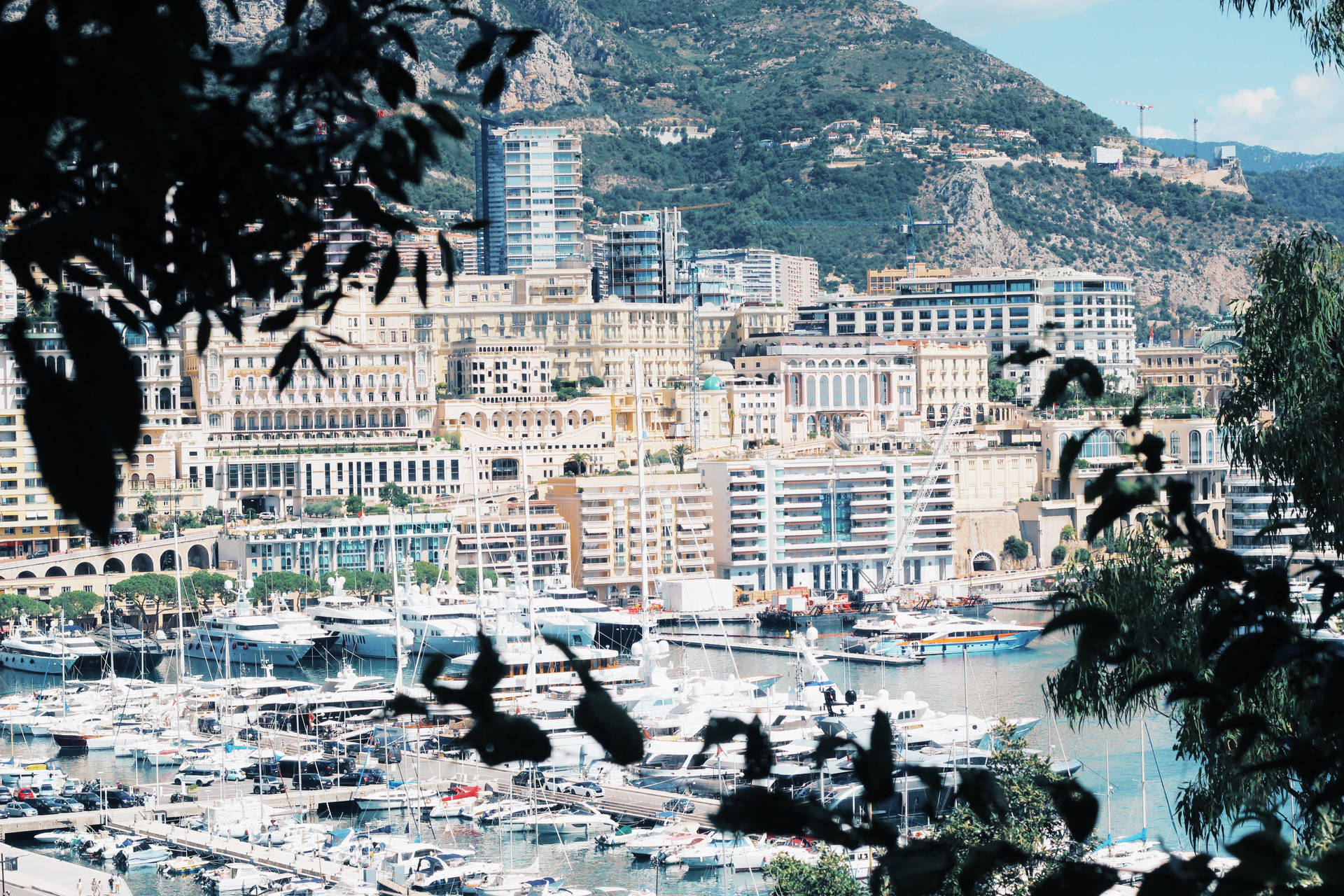 Monaco Under The Daylight Background