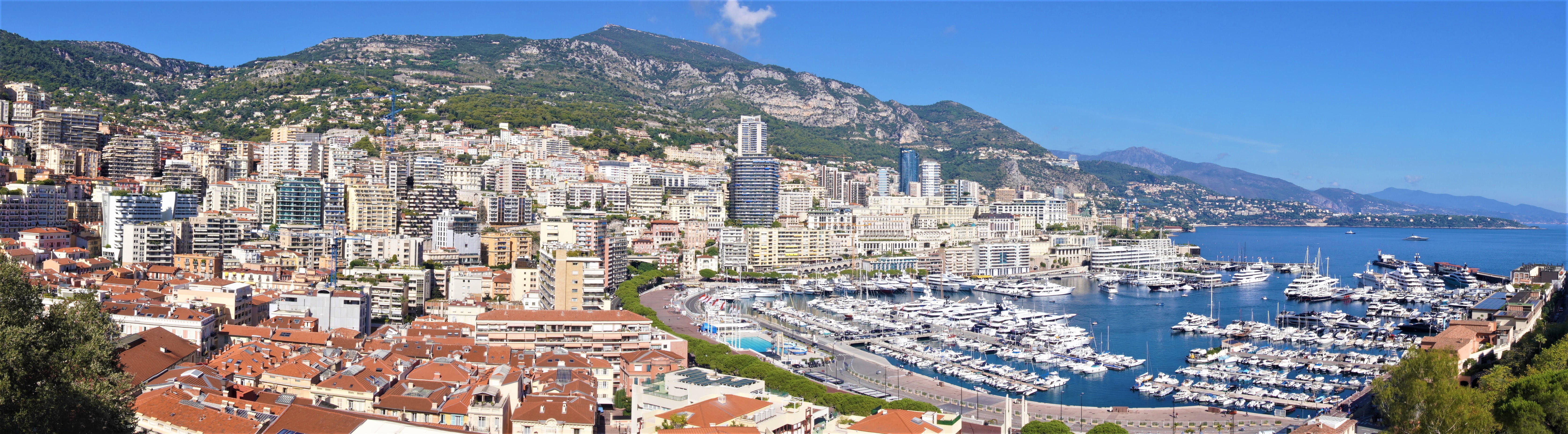 Monaco Wide View Background