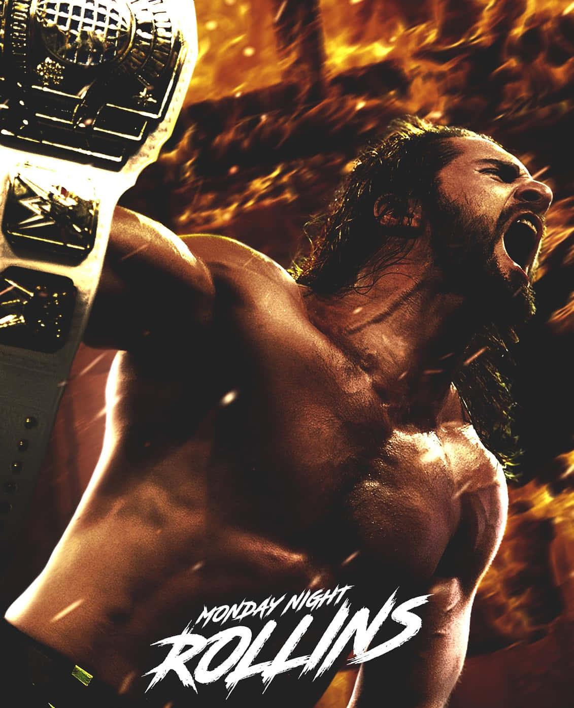 Monday Night With Seth Rollins Background