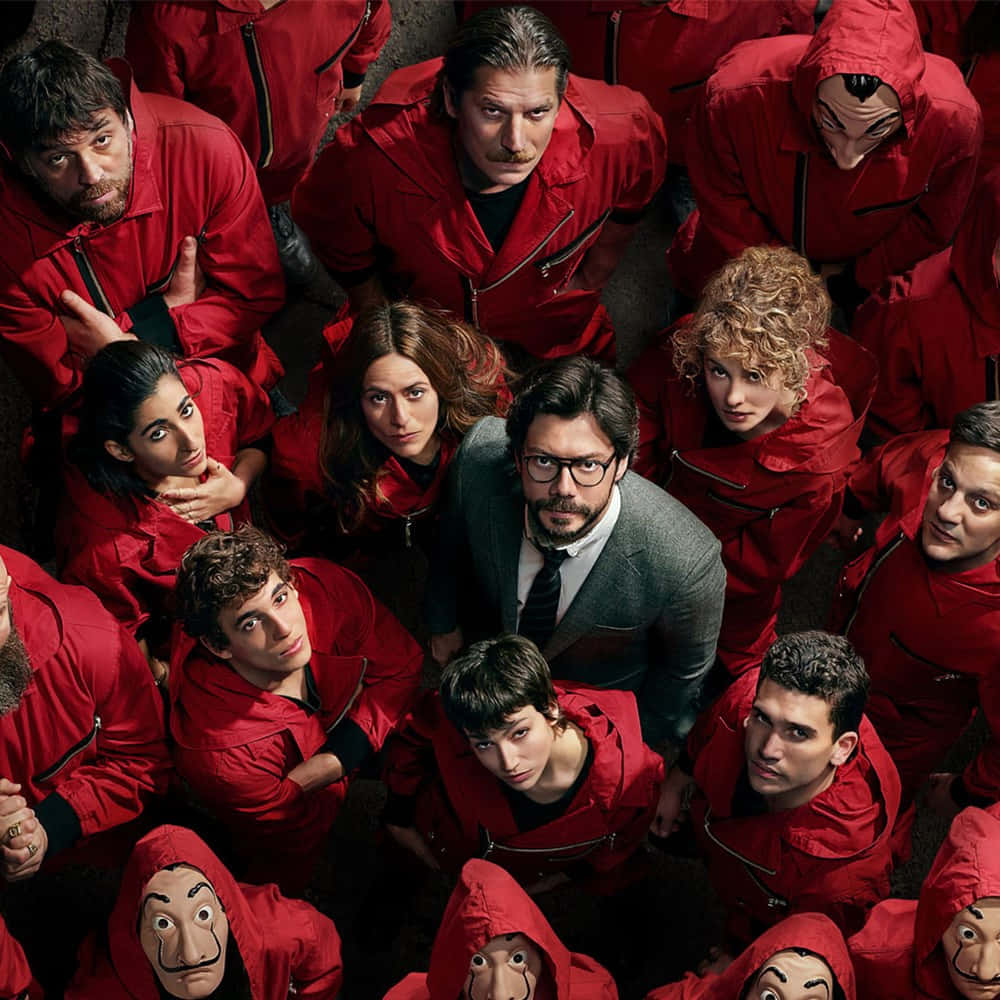 Money Heist Cast Poster