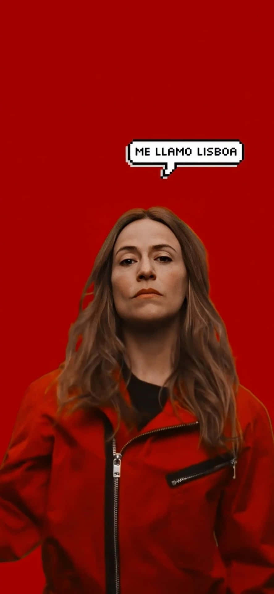 Money Heist Lisboa Poster Background