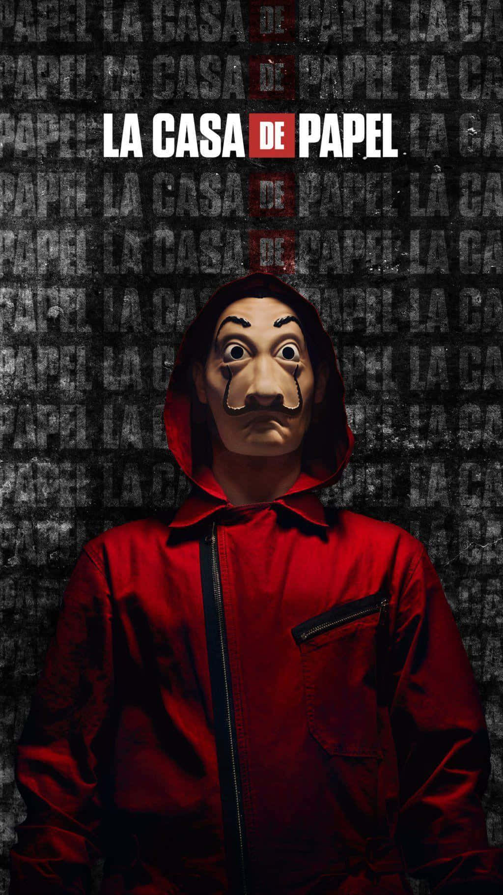 Money Heist Simple Poster Background