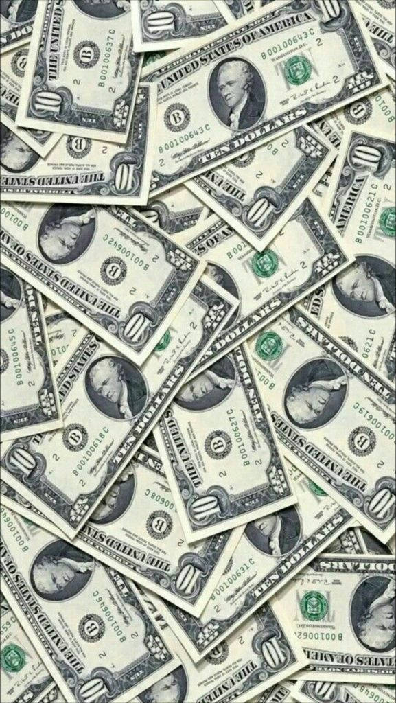 Money Iphone Dollar Bills Background