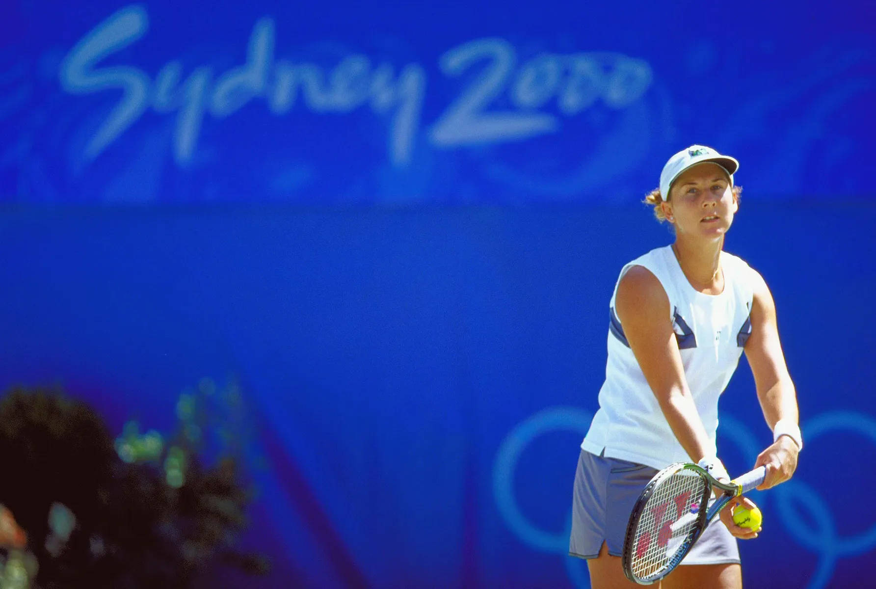 Monica Seles At 2000 Summer Olympics Background