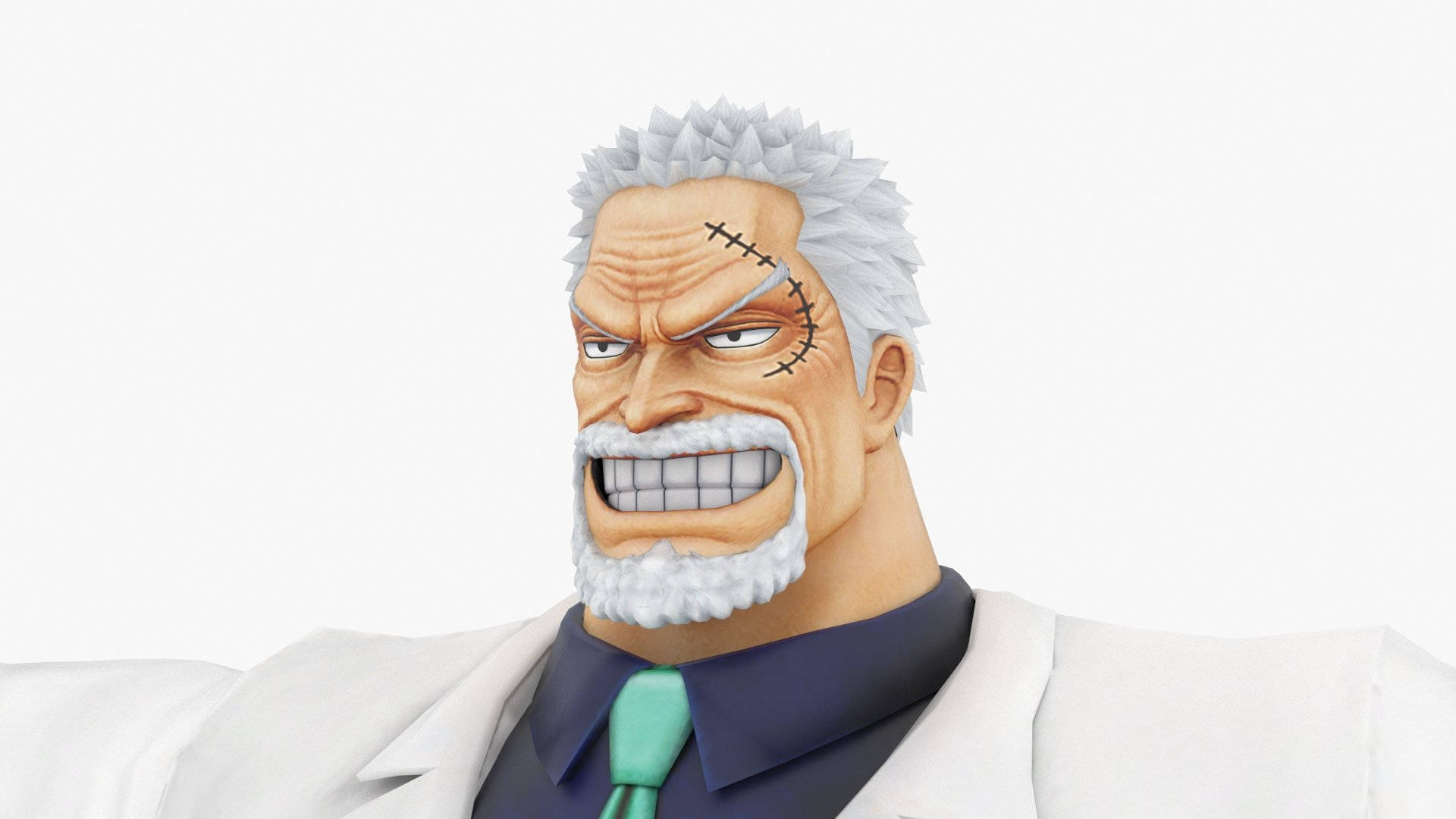 Monkey D Garp 3d Art