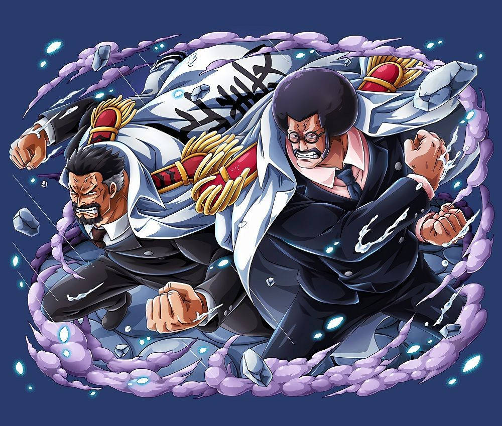 Monkey D Garp And Sengoku