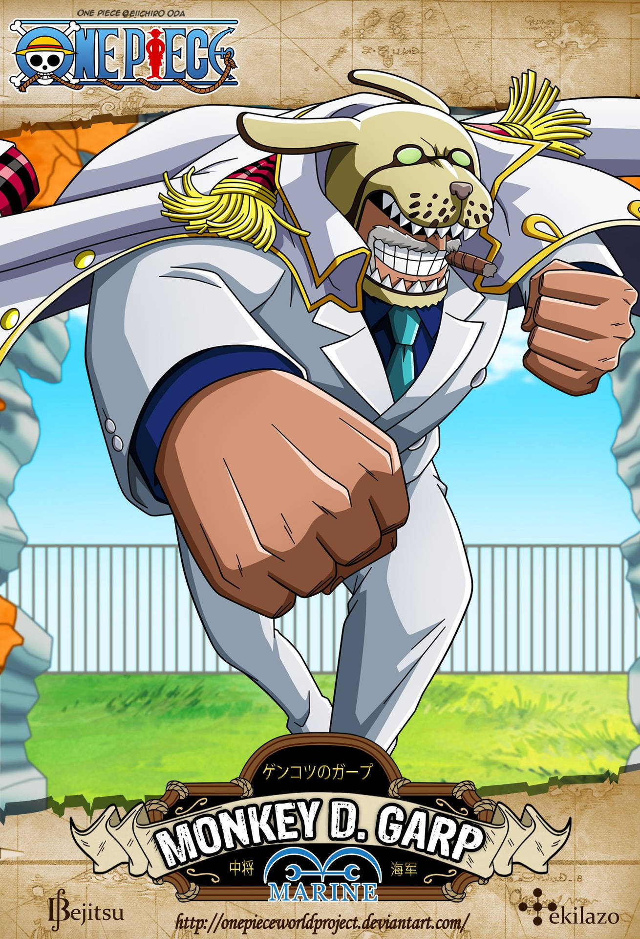 Monkey D Garp The Fist