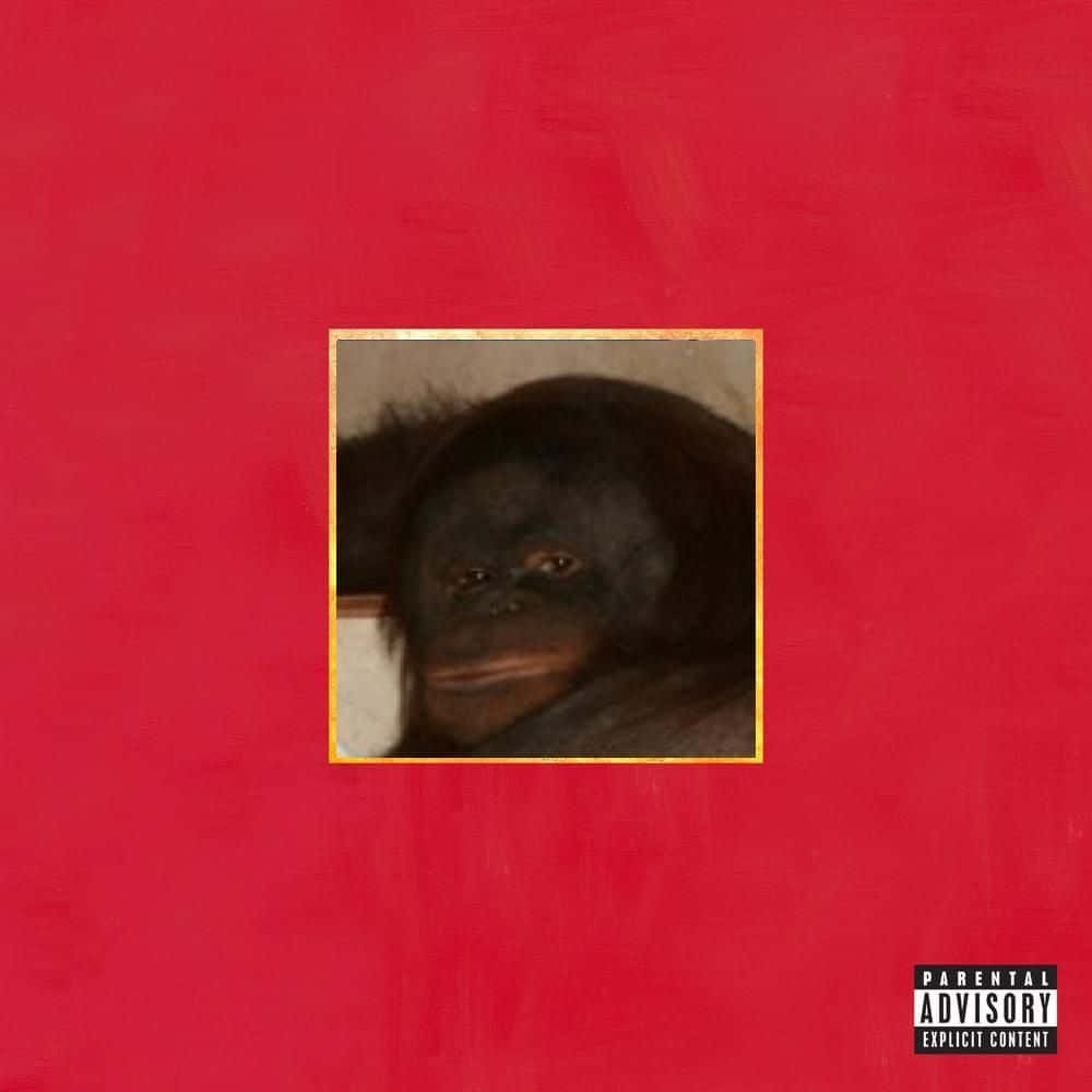 Monkey Face My Beautiful Dark Twisted Fantasy Background