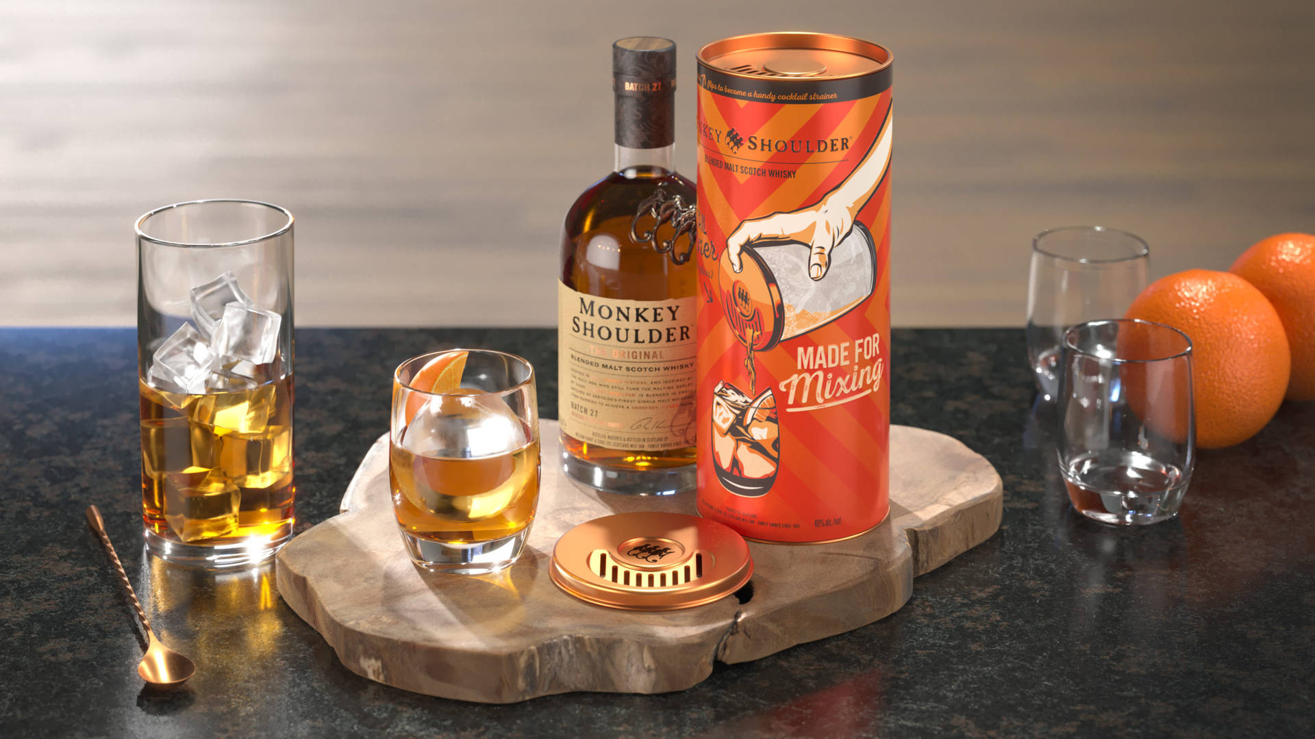 Monkey Shoulder Knockout Limited Edition Whisky