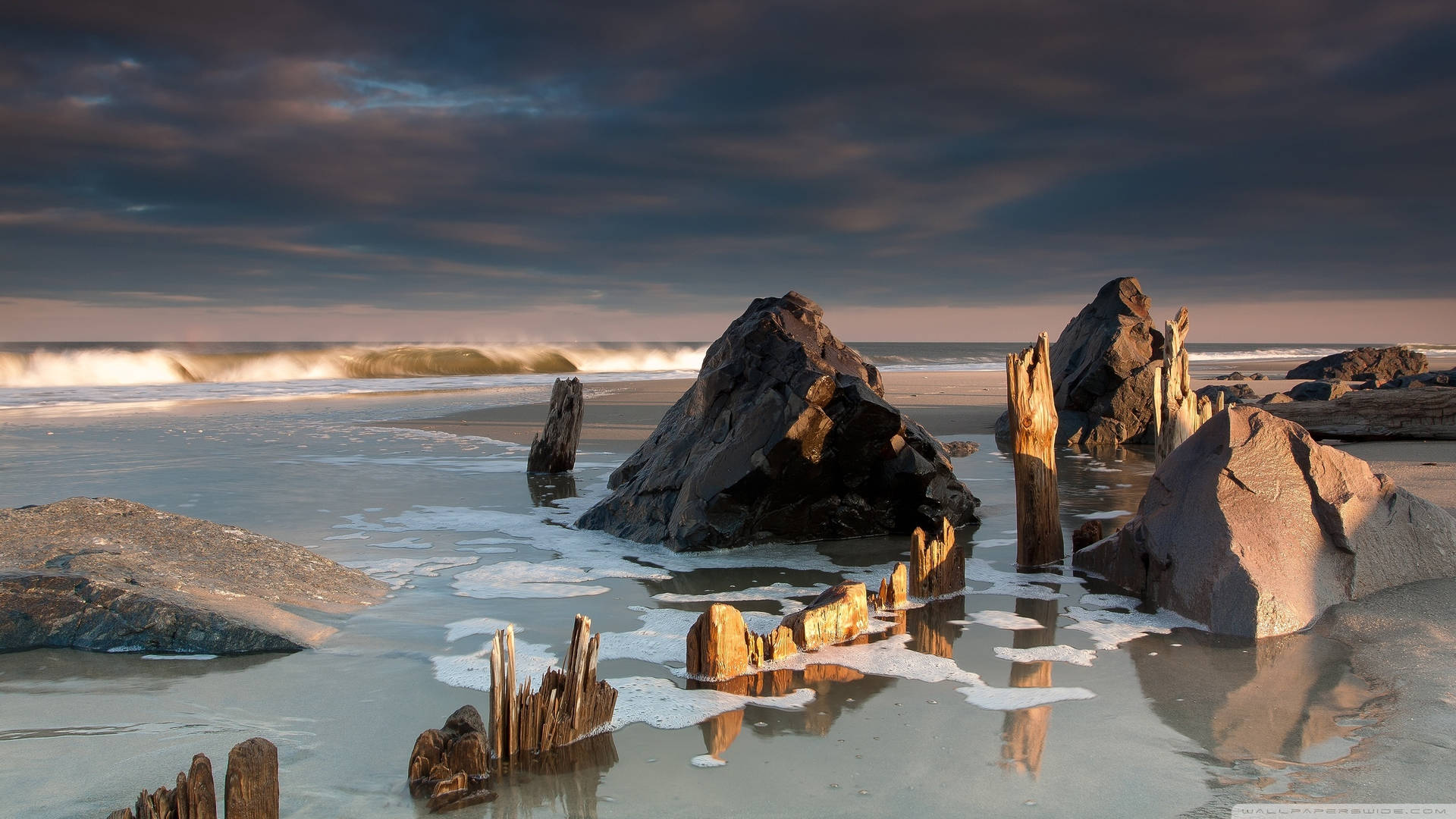 Monmouth Beach In New Jersey Background