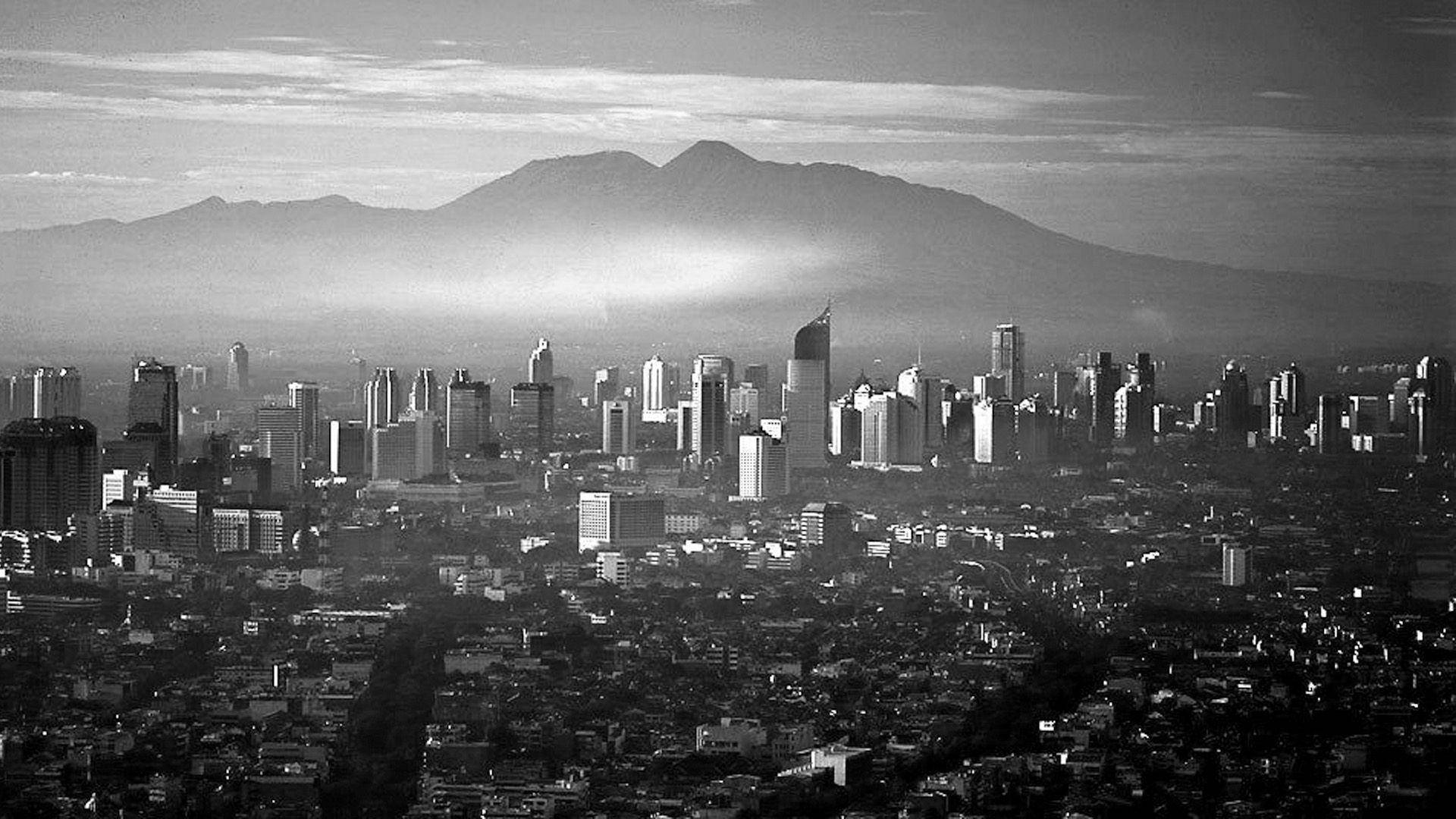 Monochromatic Jakarta City