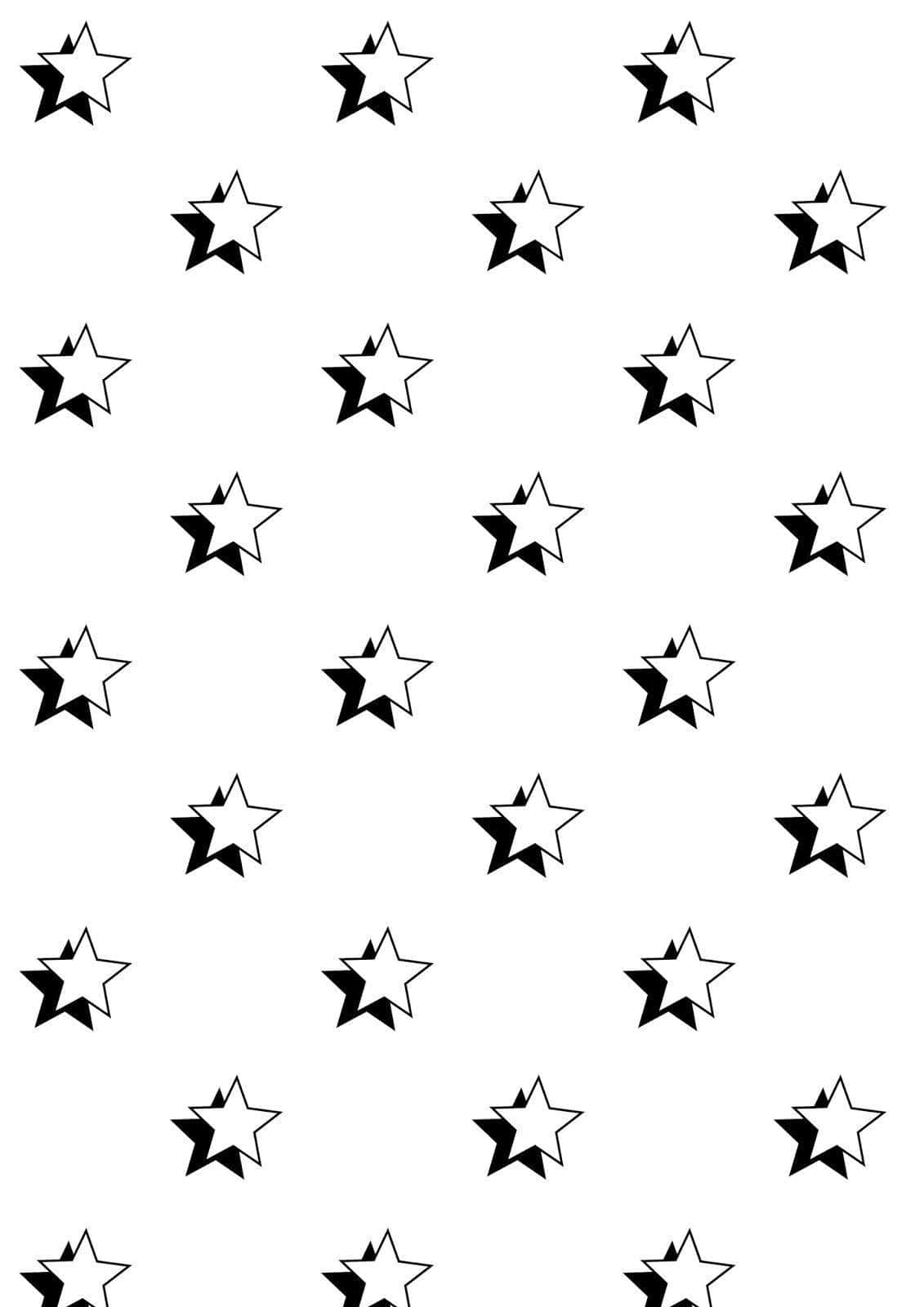 Monochromatic Star In Stunning Detail Background