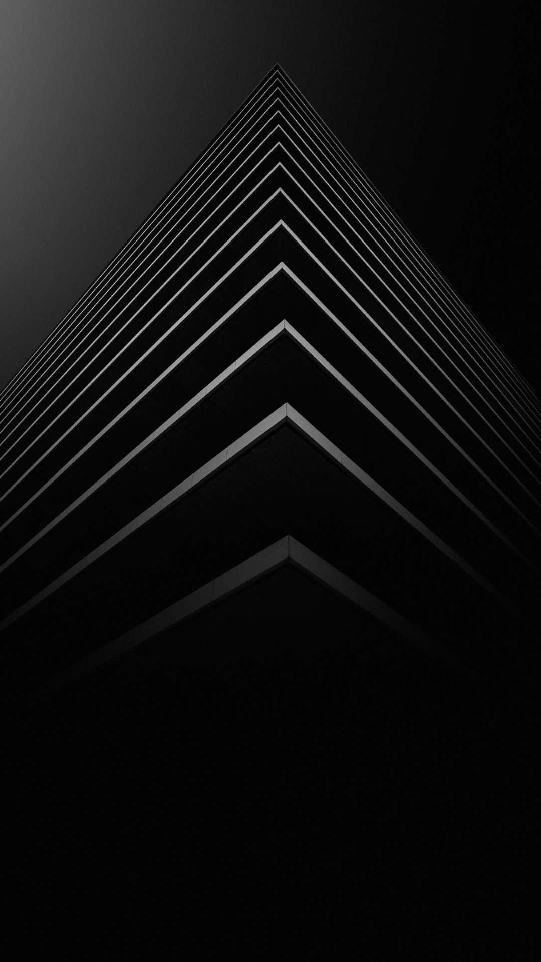 Monochrome Abstract Lines Background
