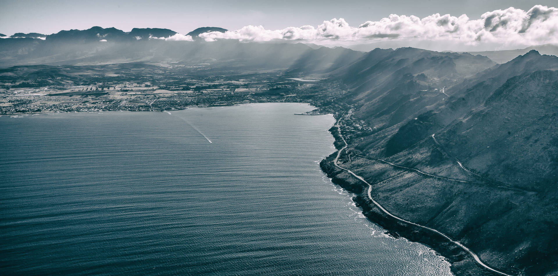 Monochrome Cape Town Background