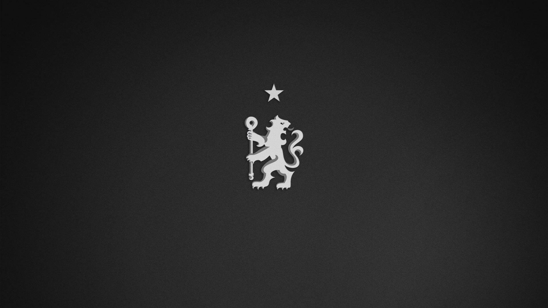 Monochrome Chelsea Fc Logo Background