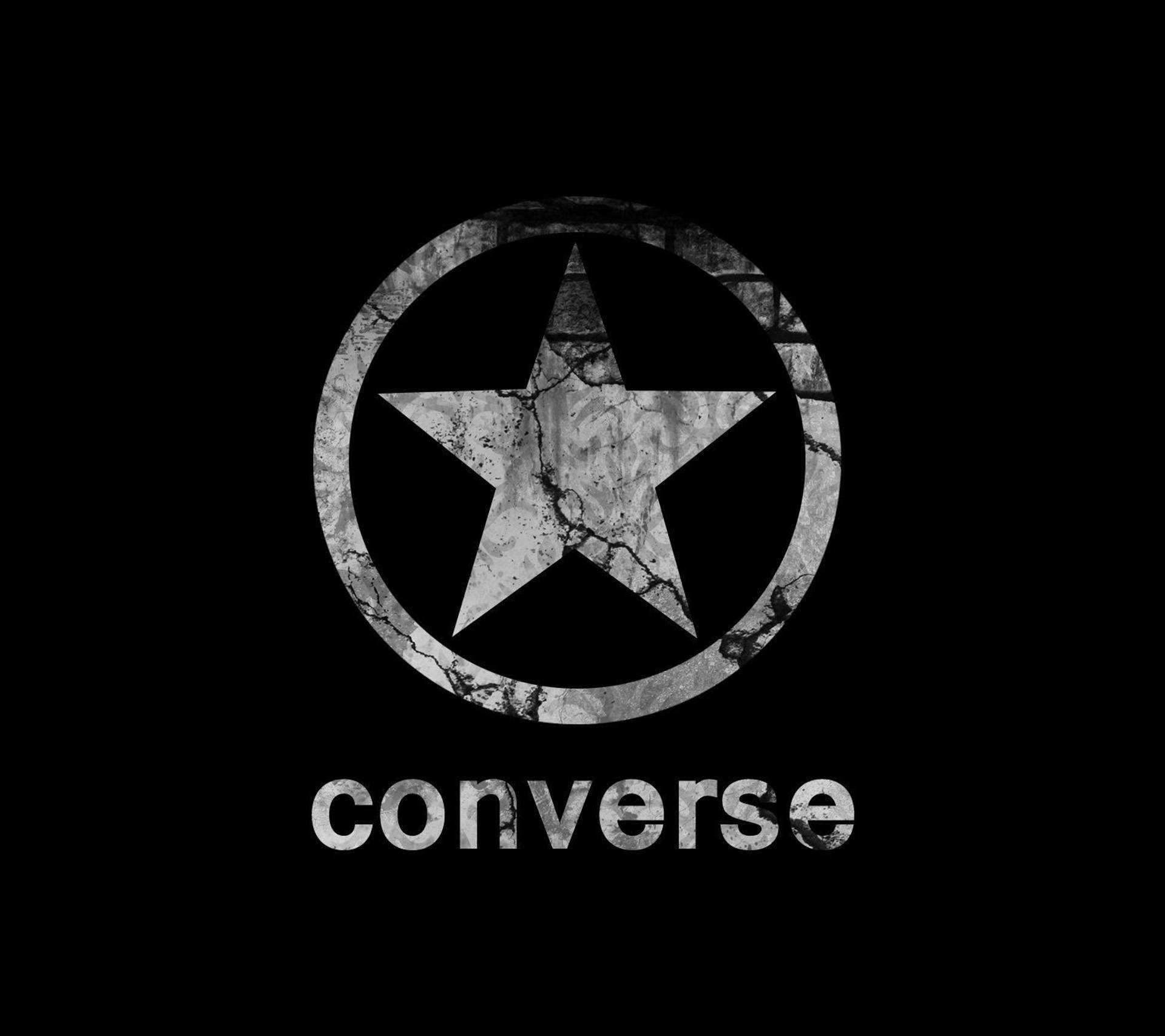 Monochrome Converse Logo Background