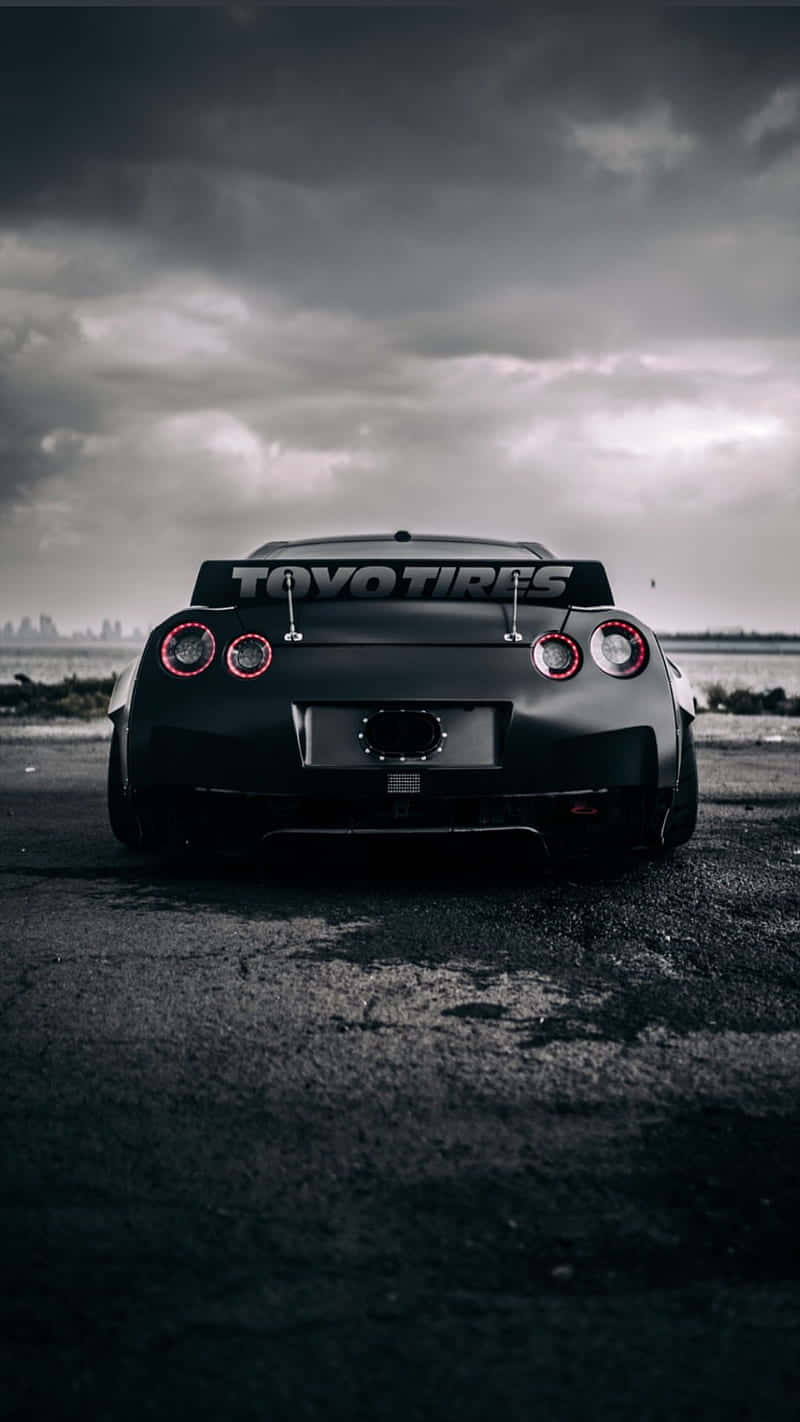 Monochrome Gtr Iphone Background