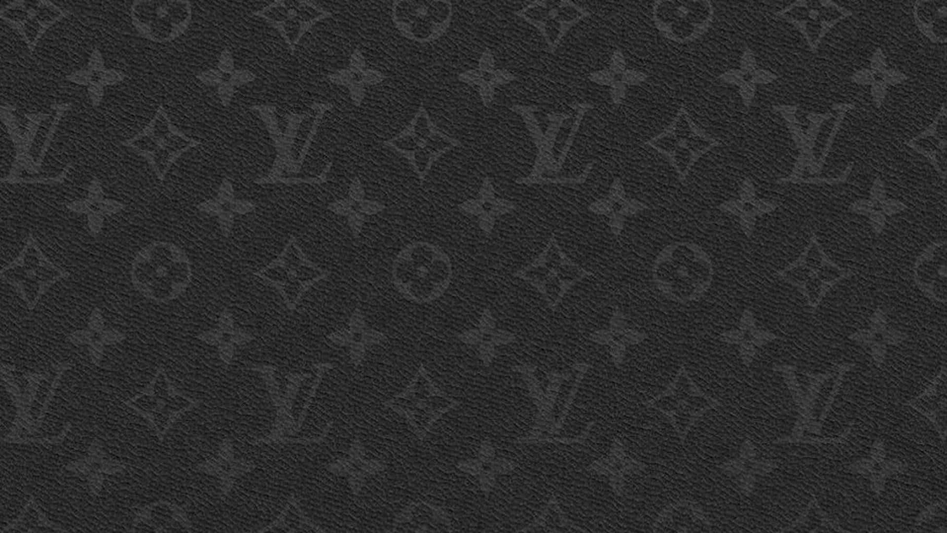 Monochrome Louis Vuitton Monogram Desktop Background