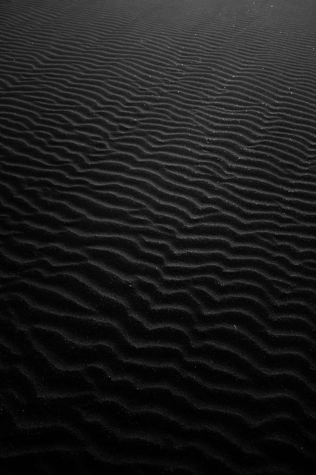 Monochrome Sand Ripples Background