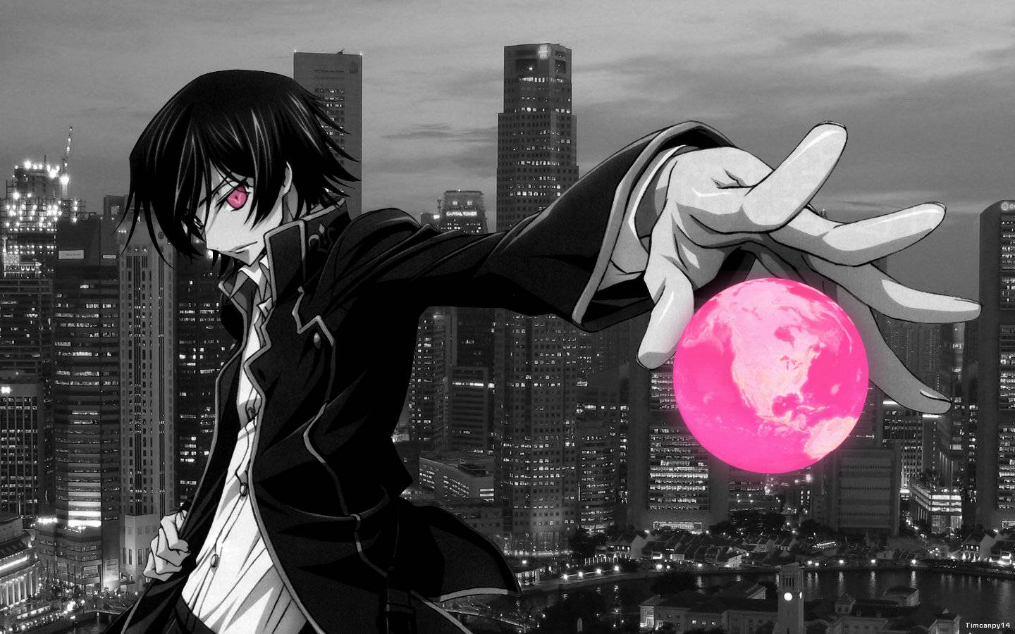 Monochrome Student Lelouch Background