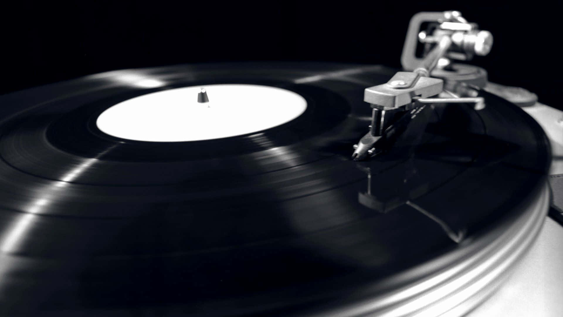 Monochrome Vinyl Record