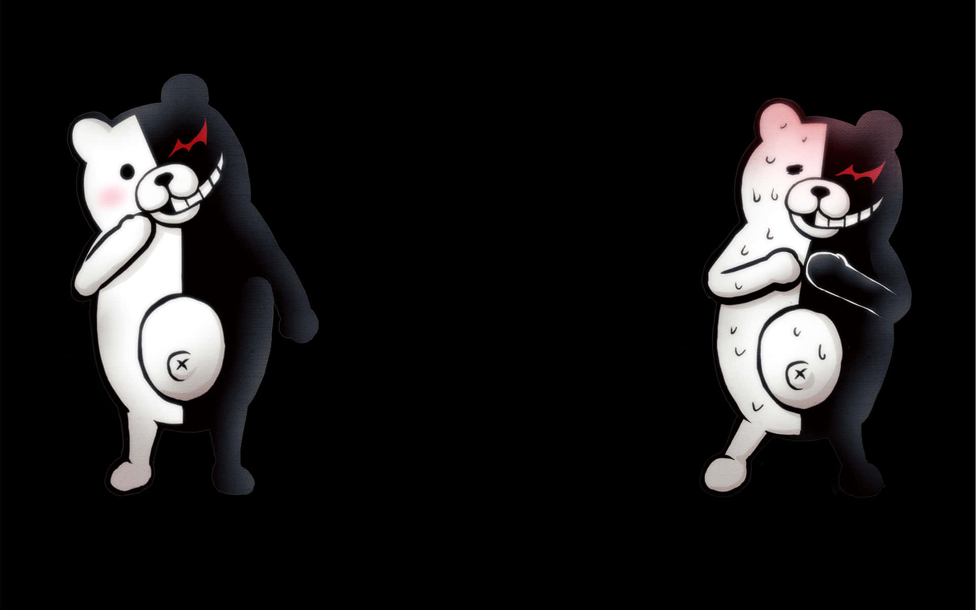 Monokuma Evil Anime Character Background