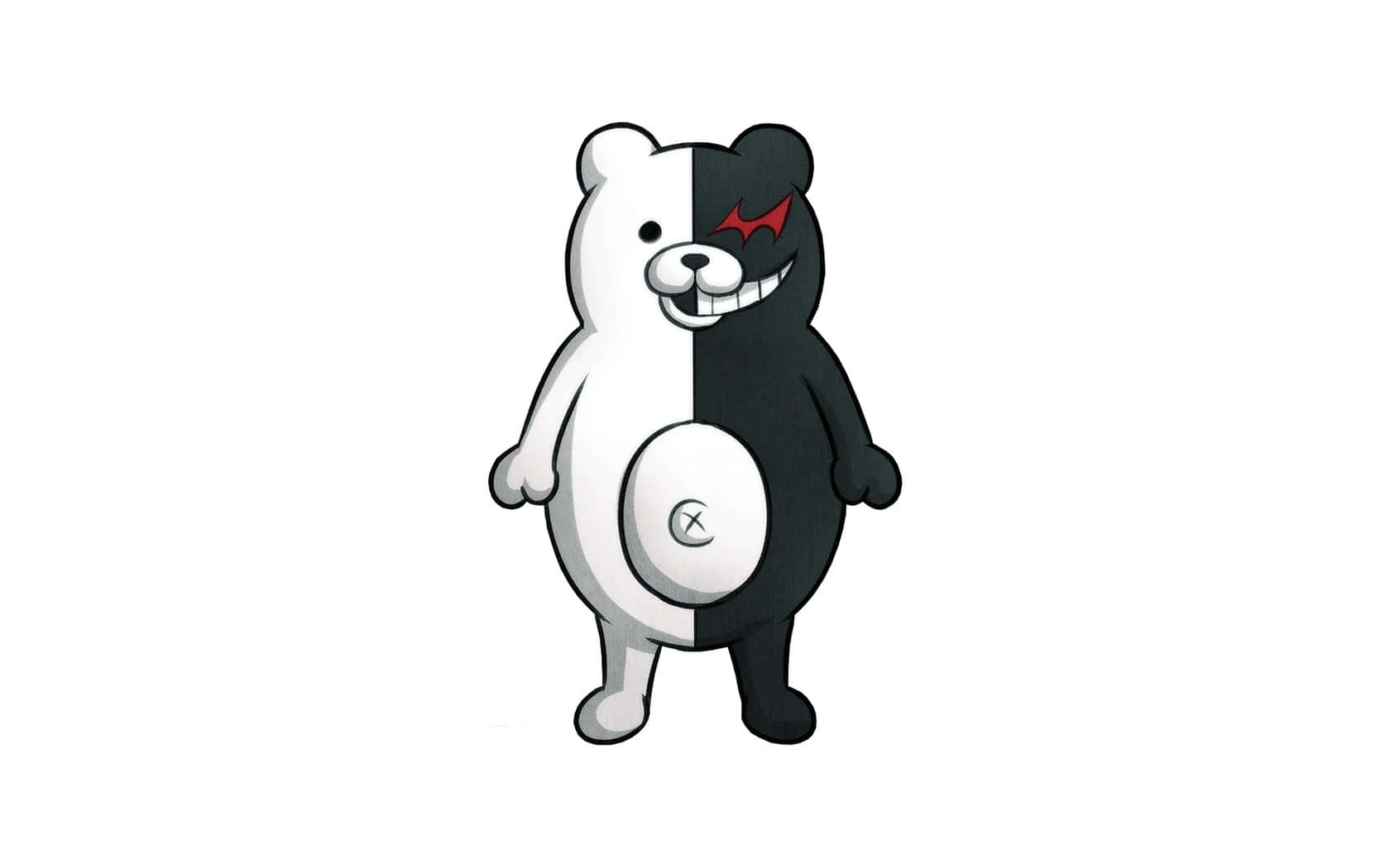 Monokuma Two-tone Anime Teddy Bear