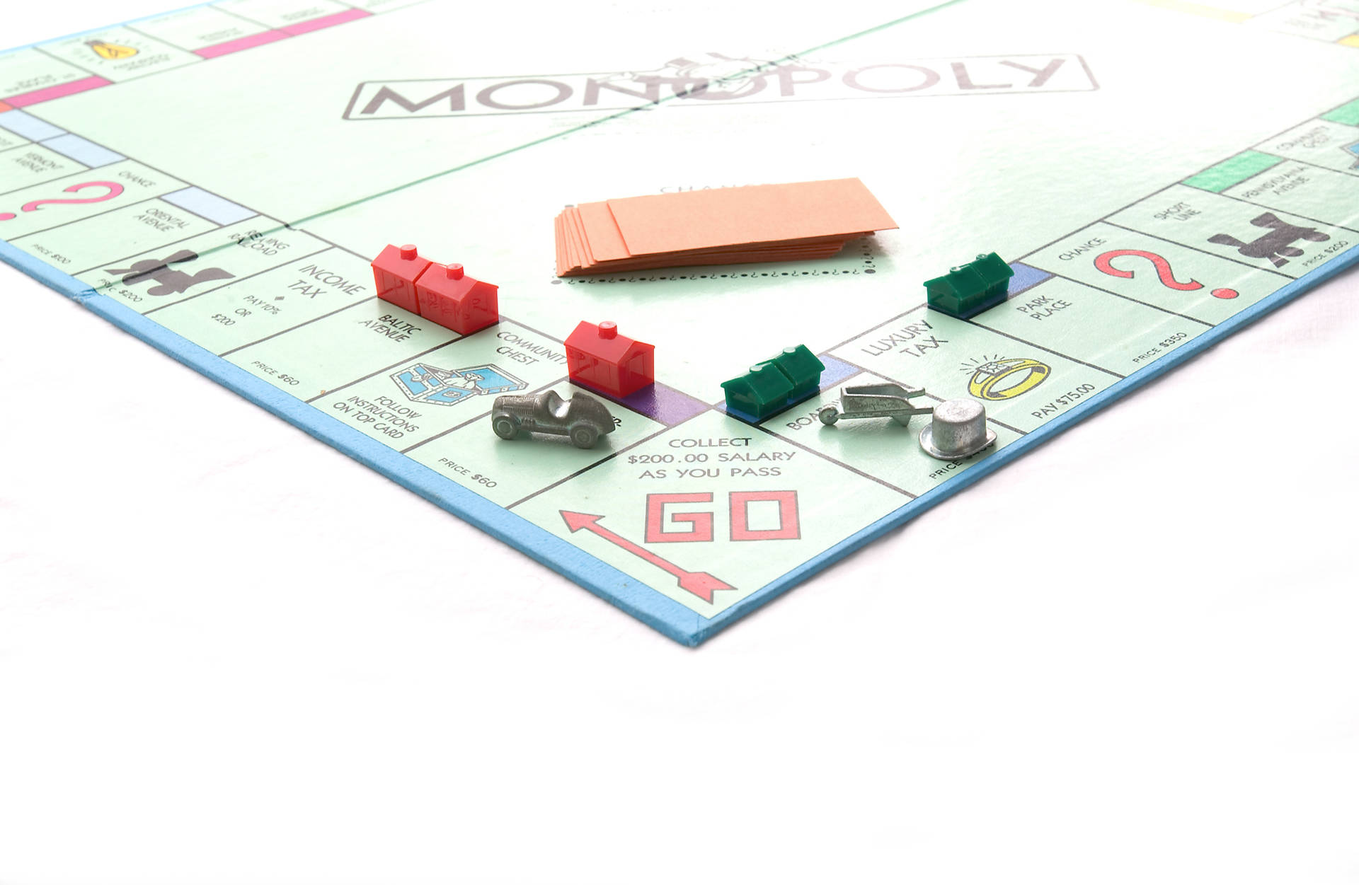 Monopoly Game Classic Pieces Background