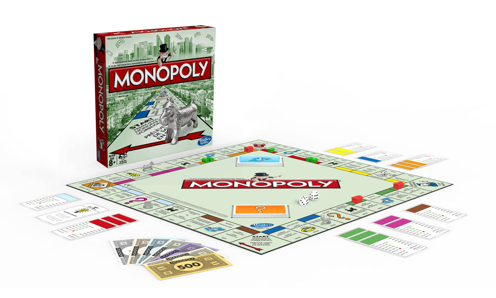 Monopoly Game Silver Set