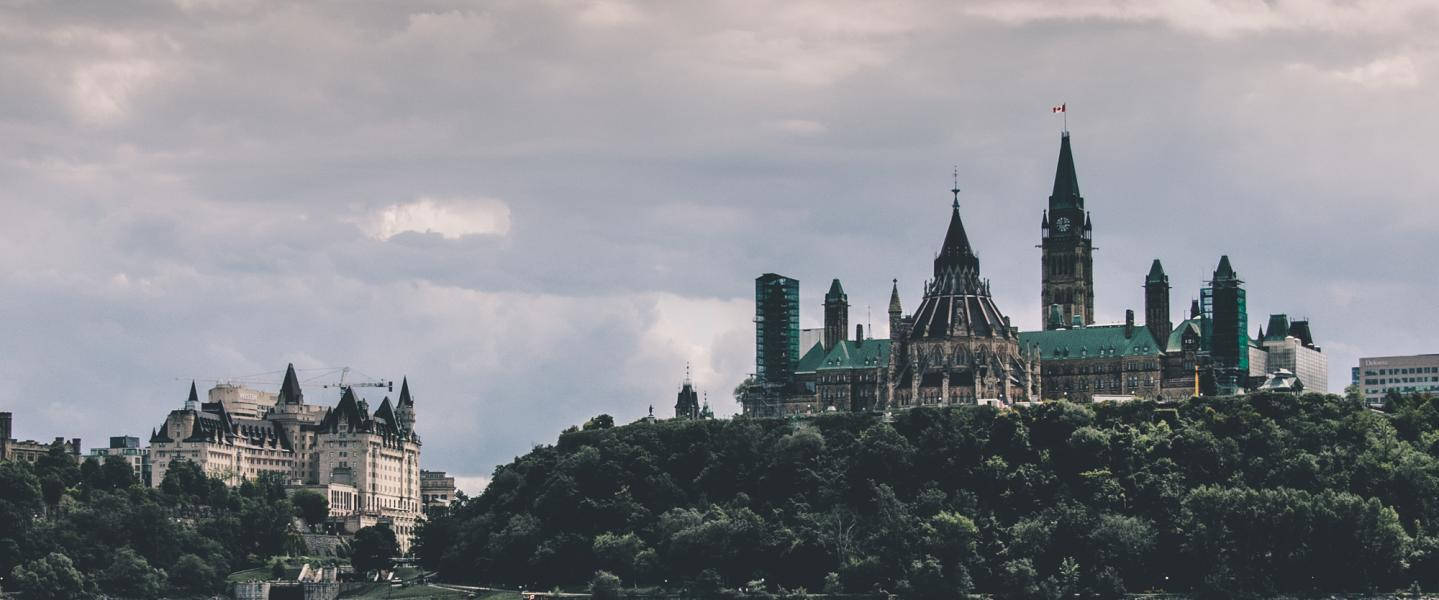 Monotonous Photo Of Ottawa Parliament Hill