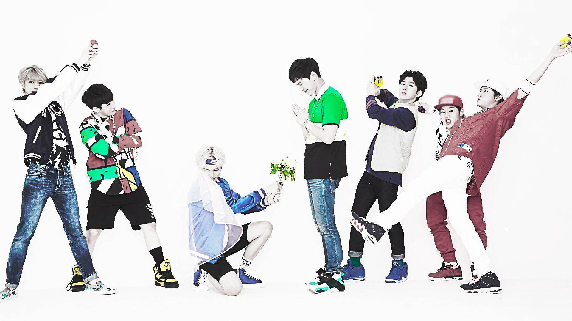 Monsta X Fun Background