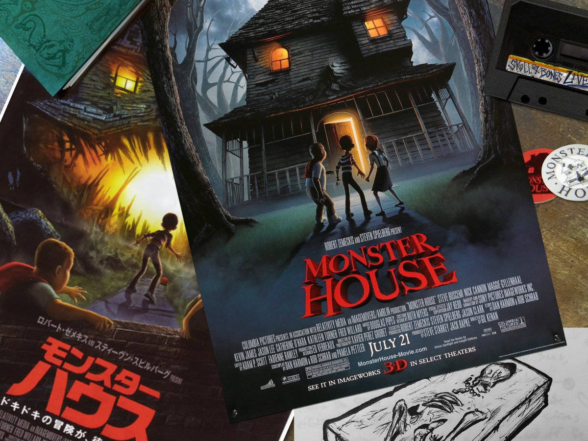 Monster House Poster Different Languages Background