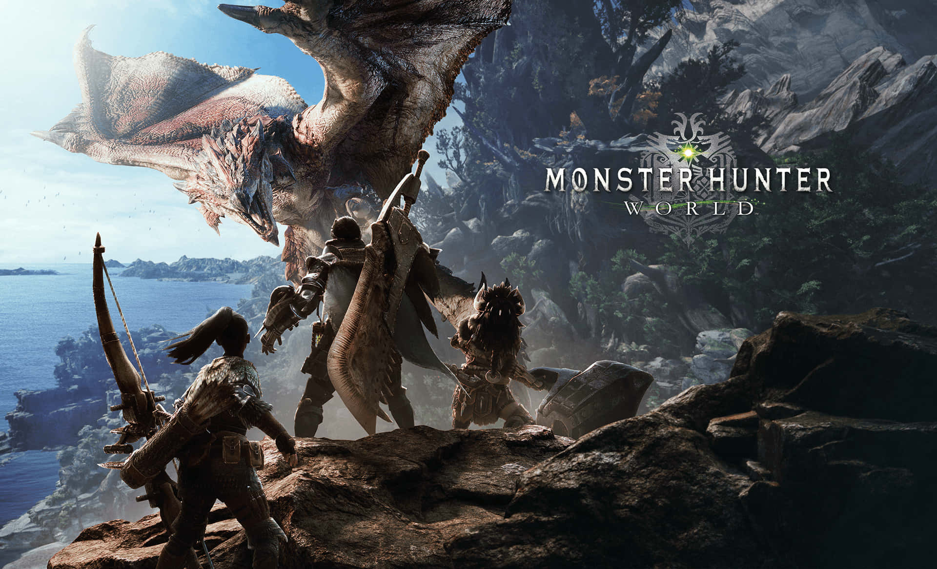 Monster Hunter Desktop Lock Screen Background