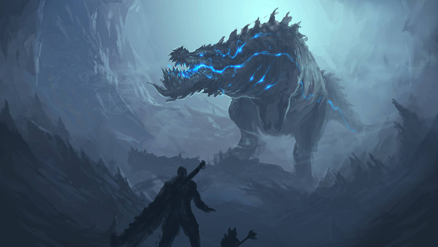 Monster Hunter World Deviljho Cave Background
