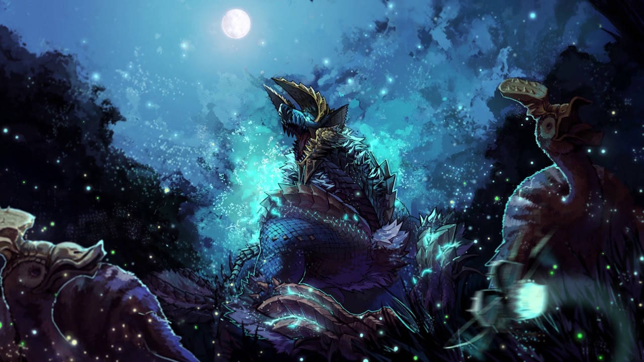 Monster Hunter World Zinogre Background