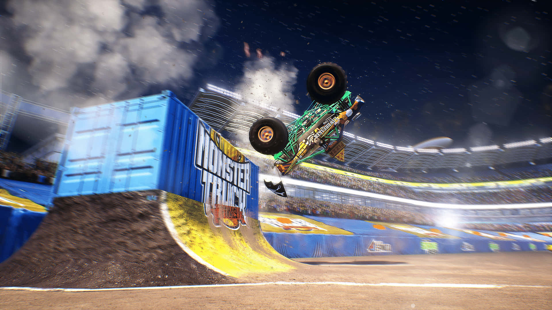 Monster Truck Stunts - Screenshot 1 Background