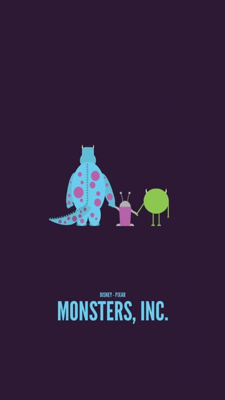 Monsters Inc Minimalist Art