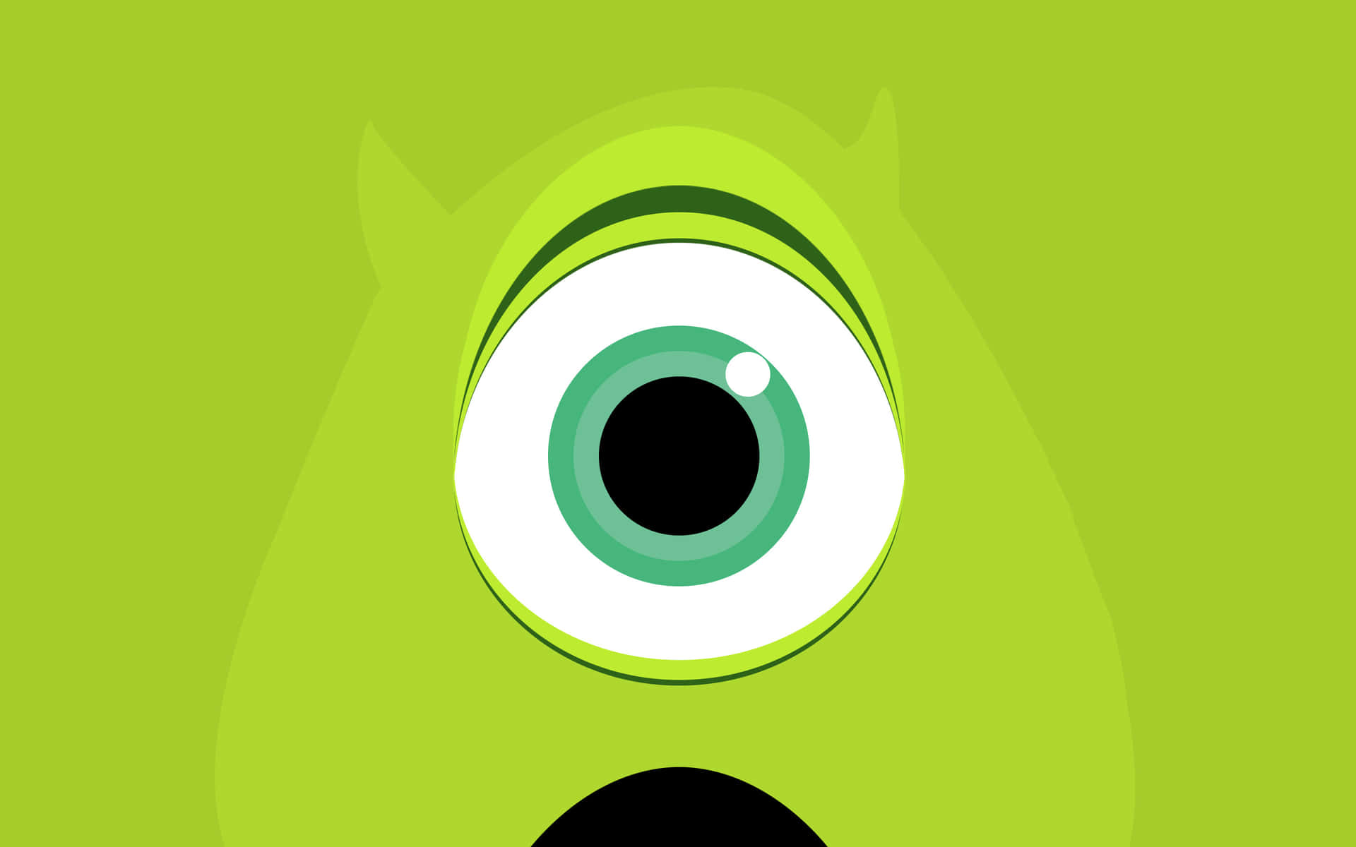 Monsters Mike's Eye Background