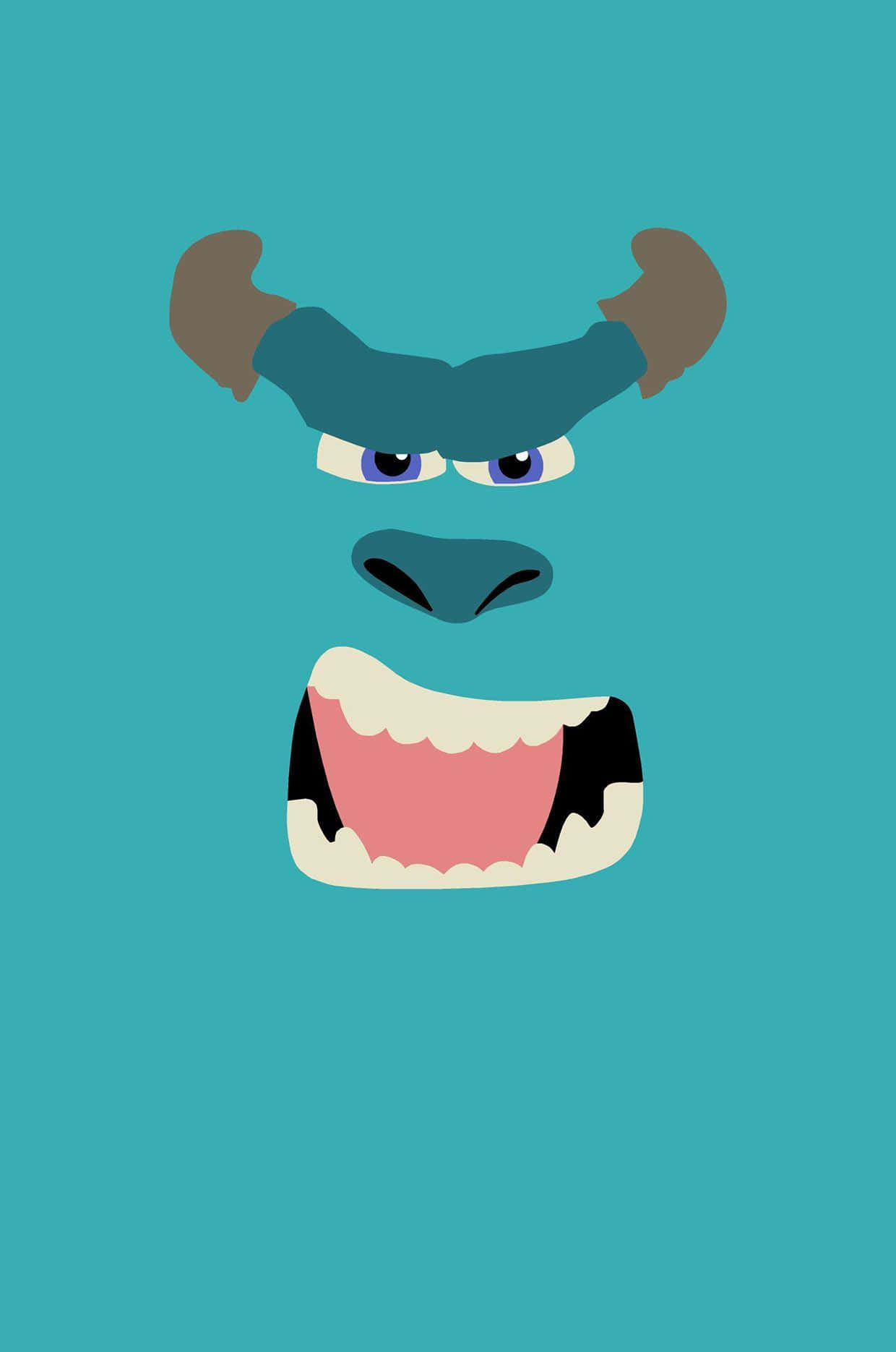 Monsters Sulley Face Background