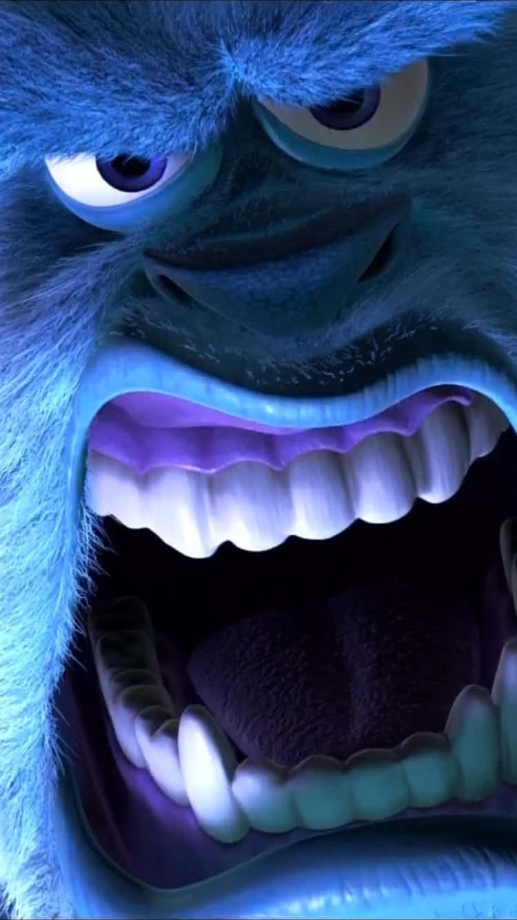 Monsters Sulley Scary Face