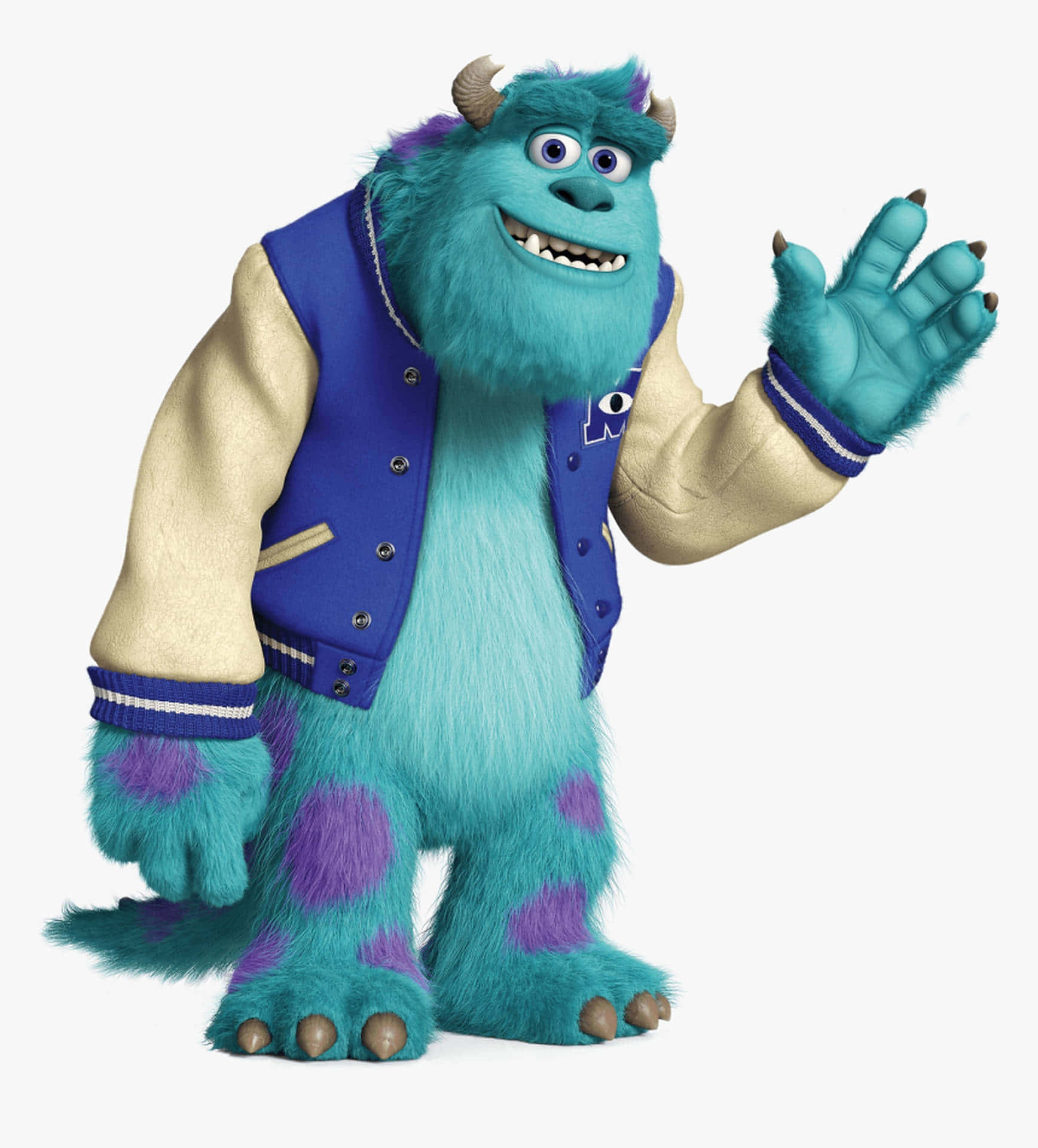 Monsters Sulley Waving