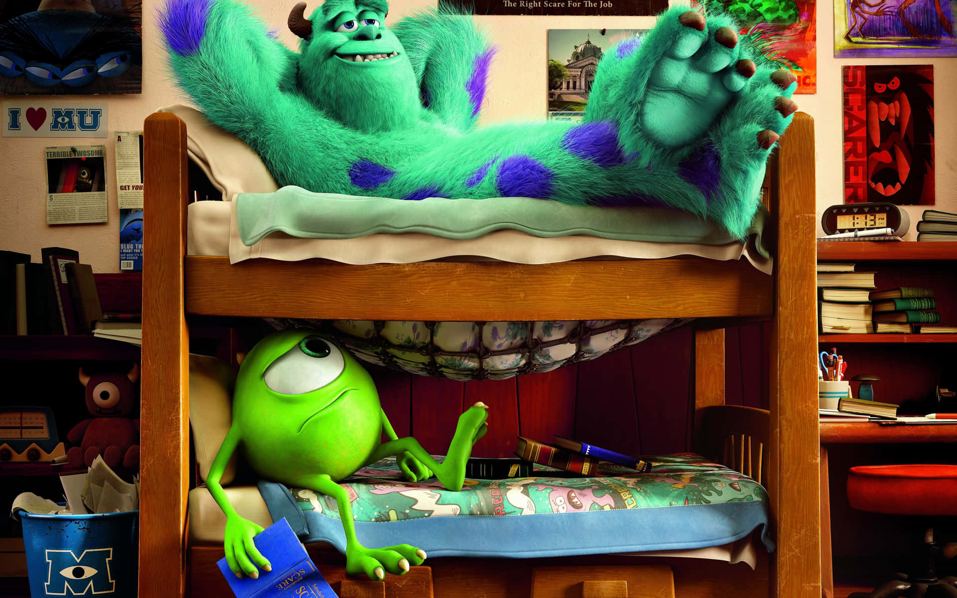 Monsters University Annoyed Mike