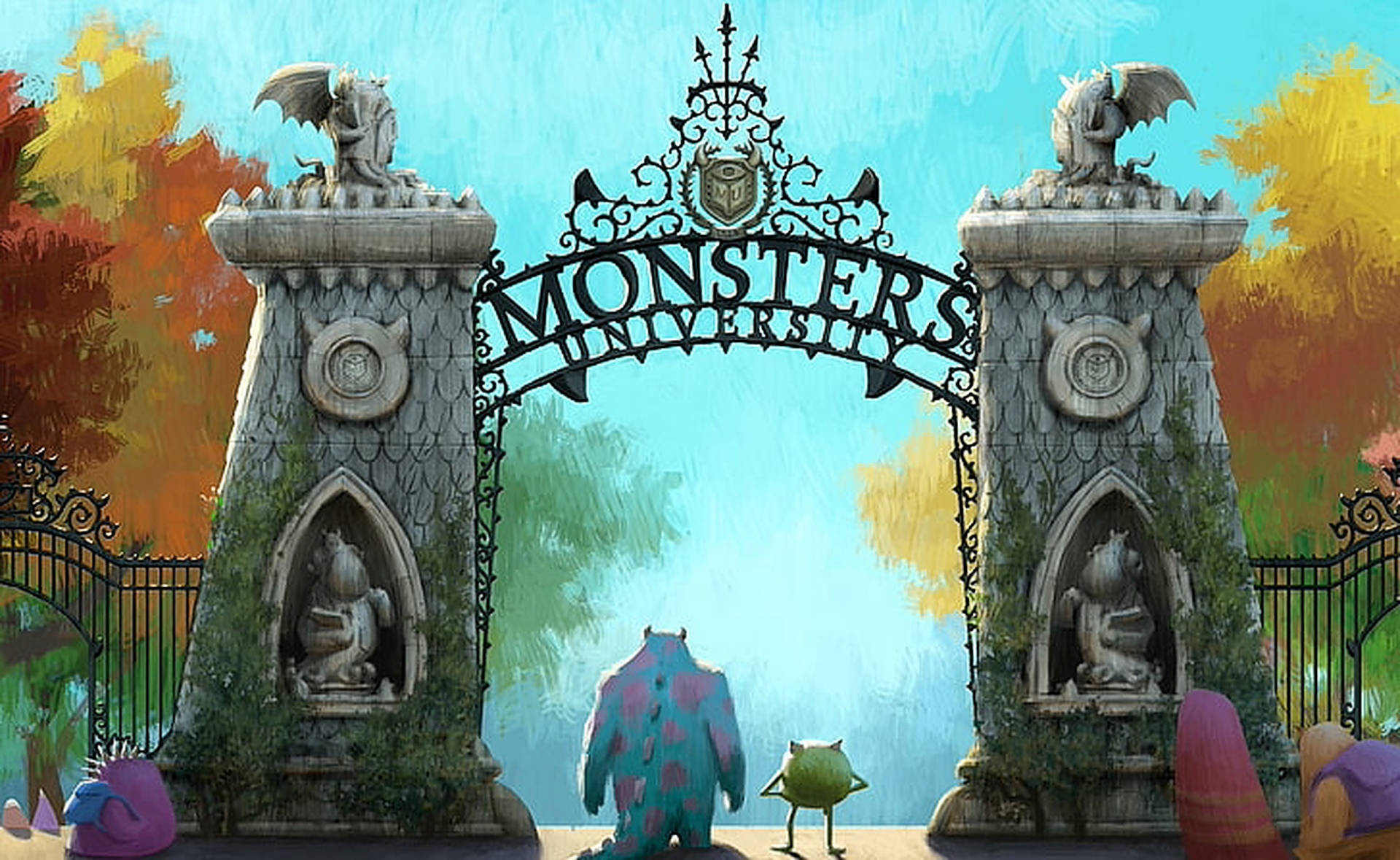 Monsters University Gate